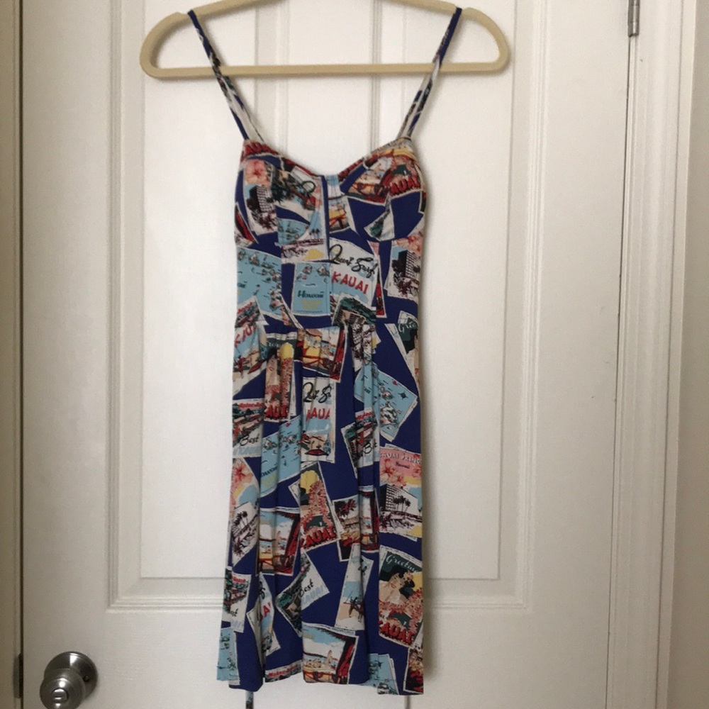 Keds graphic bustier dress size XS